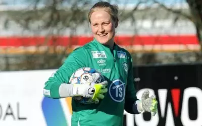 Kathrine Larsen is moving from Sweden to Denmark and Brøndby.